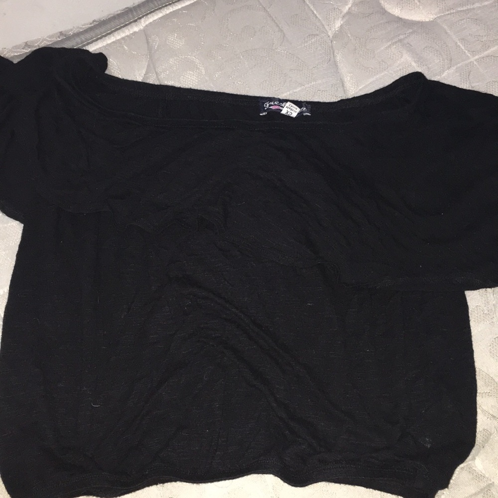 Black Crop Top